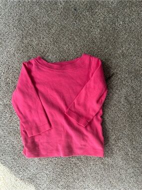 Carter's Bright Pink Long-Sleeve Tee